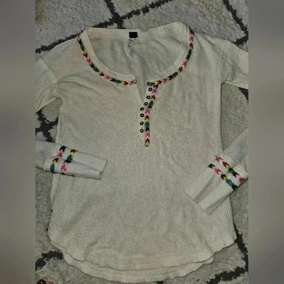 Free people rainbow thermal xs - Picture 2 of 7
